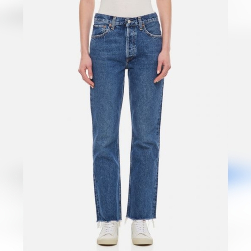 NWT Agolde Relaxed boot cut jeans,mid-rise,in Sphere,29‎ - Picture 2 of 15